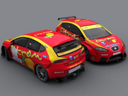 SEAT Leon Super Cup 07 MOD - Render by Hungarian Painters Team